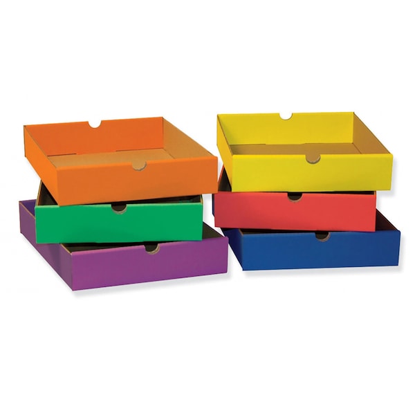 Classroom Keepers 6 Drawers for 6-Shelf Organizer, Assorted